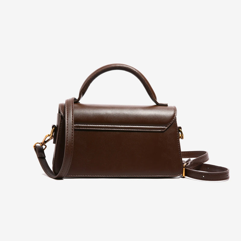 Bolsa Casual Oxford Couro